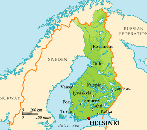 Finland-map