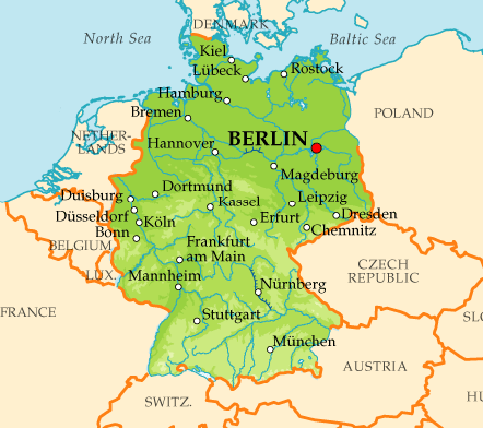 German-map