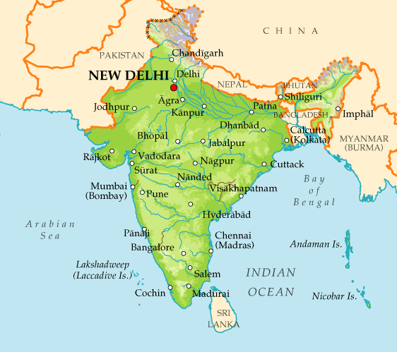 India-map