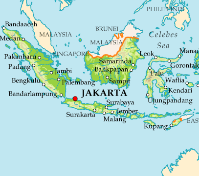 Indonesia-map