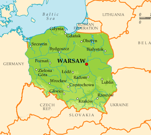 Poland-map