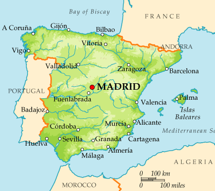 Spain-map
